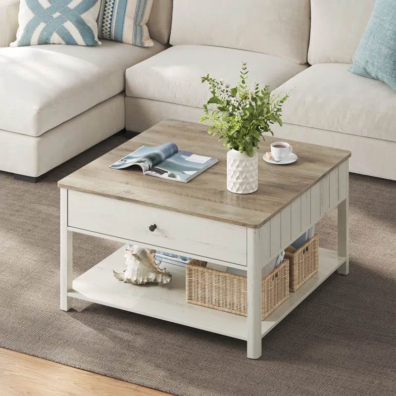 Oharra Coffee Table with 2 Large Drawers