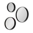 Travis Modern Round Wall Mirror Set