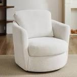 Jocqueline 32.3'' Wide Swivel Barrel Chair