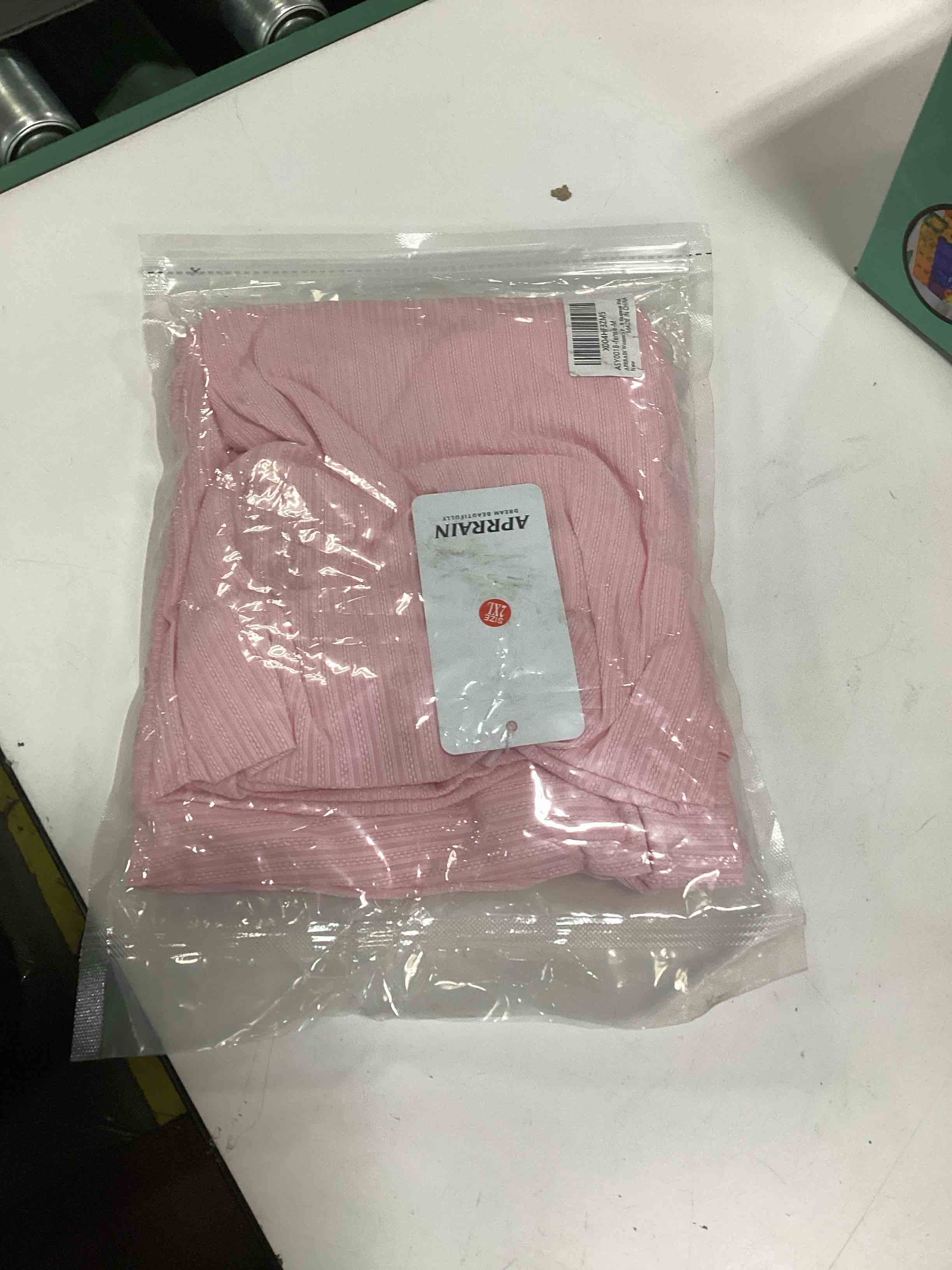Condition photo showing New/Like New for Women's Pajamas Soft Lingerie Sleepwear Sexy Cami Shorts Set V Neck Pj Loungewear Pink Small