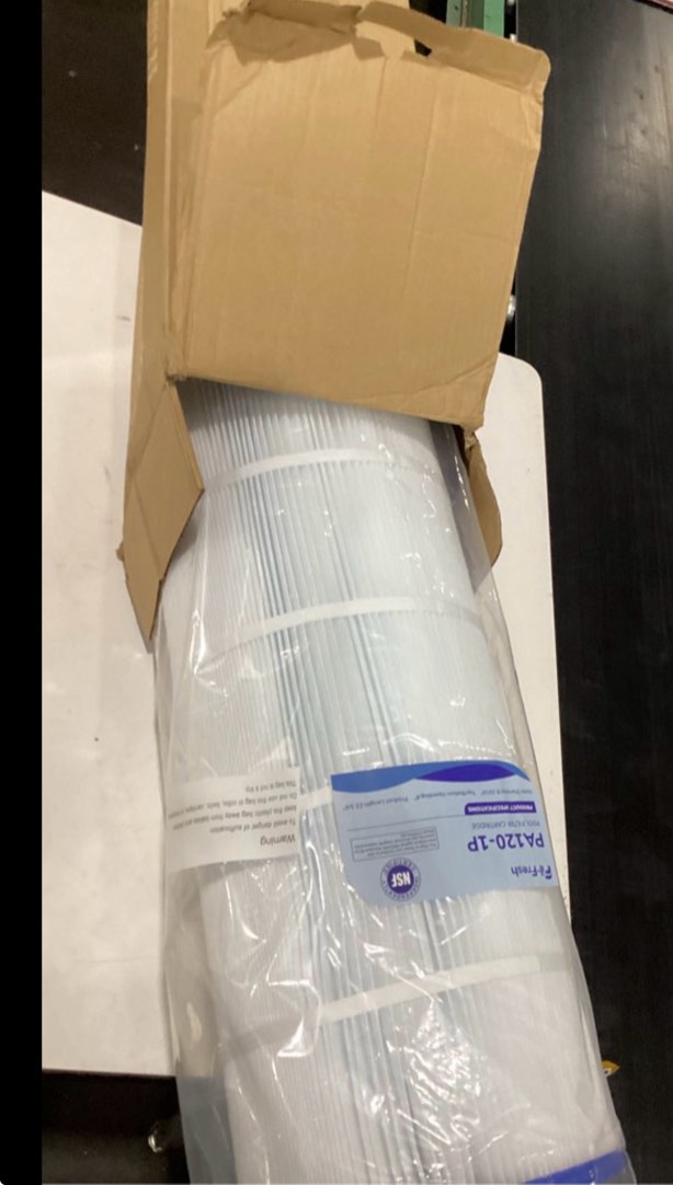 Condition photo showing Good Condition for fil-fresh c1200 pool filter cartridges compatible with hayward c1200, replacement for pleatco pa120, hayward cx1200re, unicel c-8412, 120 sq.ft