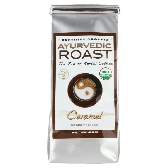  Best by 07/26)Ayurvedic Roast Coffee Substitute Alternative Organic Vegan Healthy Caffeine-Free Caramel 11 oz