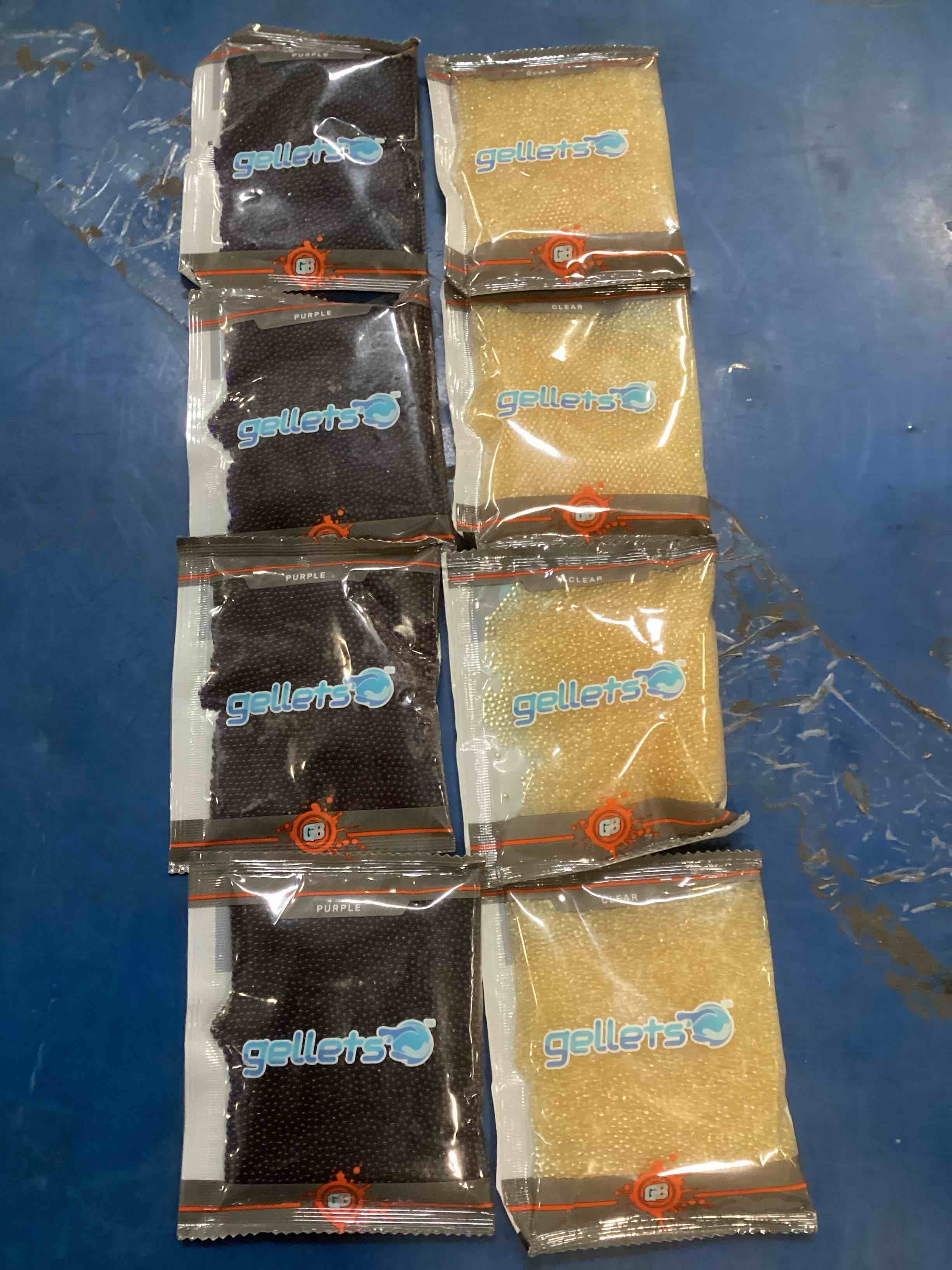 Gellets for gel blasters assorted colors 