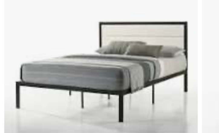 BRAND NEW COMPLETE Belle Isle Furniture Highland Modern Velvet Low Profile Upholstered Bed King Black