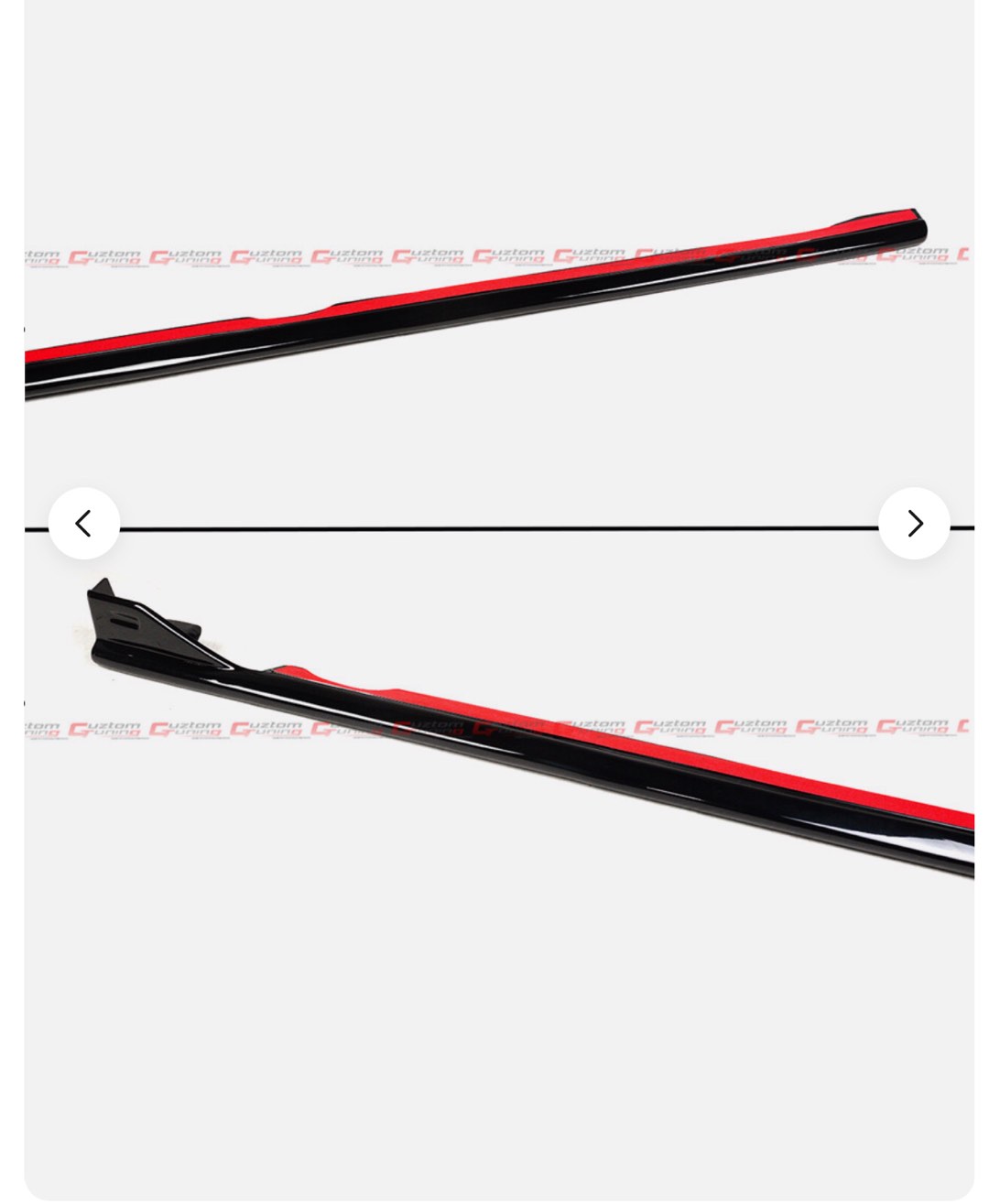  Legacy 5th Gen BM JDM ST Style Gloss Black Side Skirt Extension - Similar to the stock  I don't know the measurements or the model