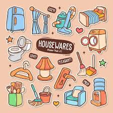 Assorted box with household items - I don't know the measurements or brands - NOT REFUNDABLE 