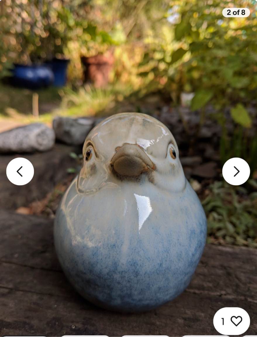 CERAMIC BIRD Vintage - Similar to the stock 