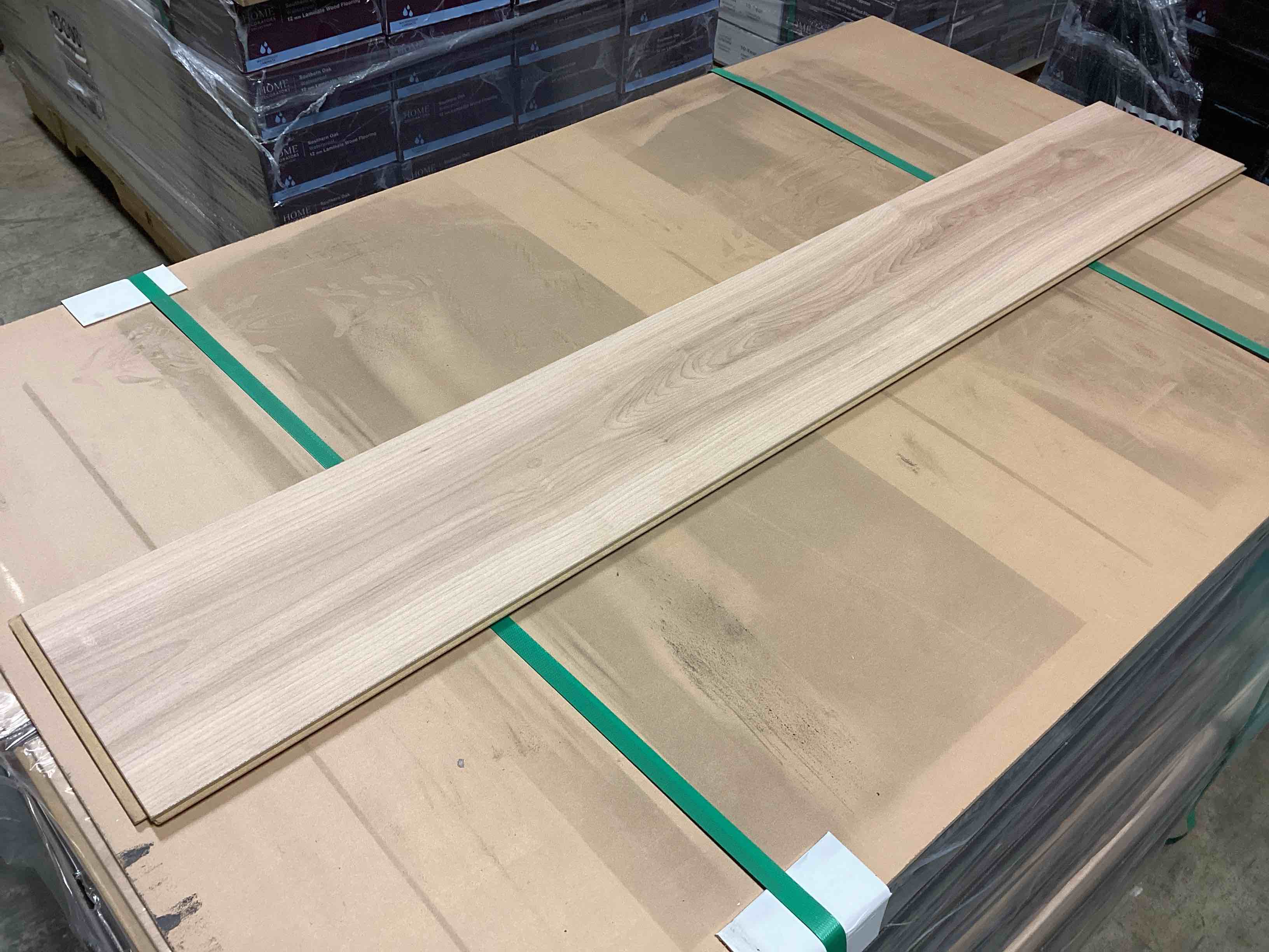 Condition photo showing As Is for 473.76 Sq.Ft. Of 10mm StainMaster Laminate Flooring, Your Bid Per Sq.Ft