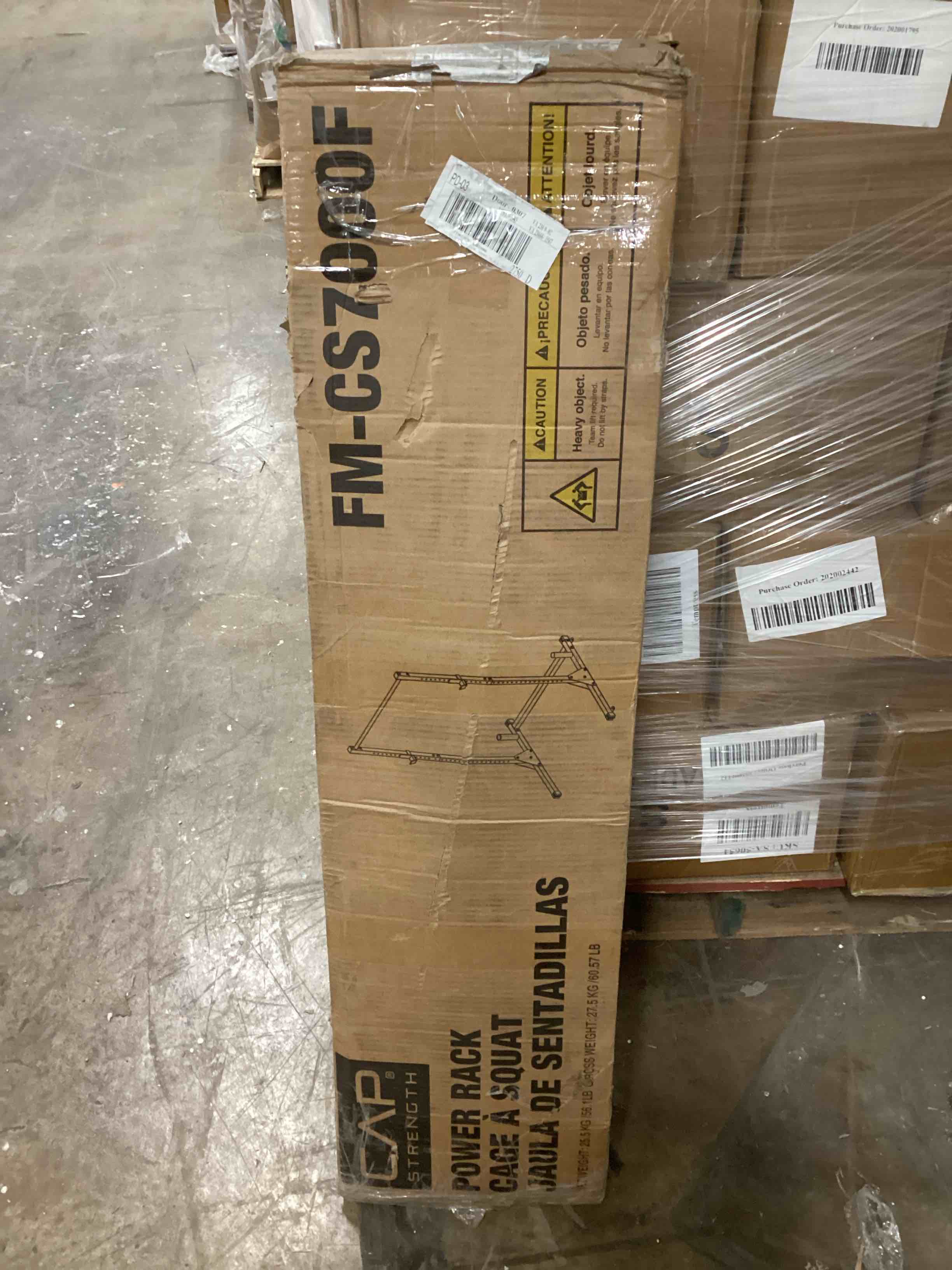 Condition photo showing Good Condition for CAP Strength Power Rack Squat Stand