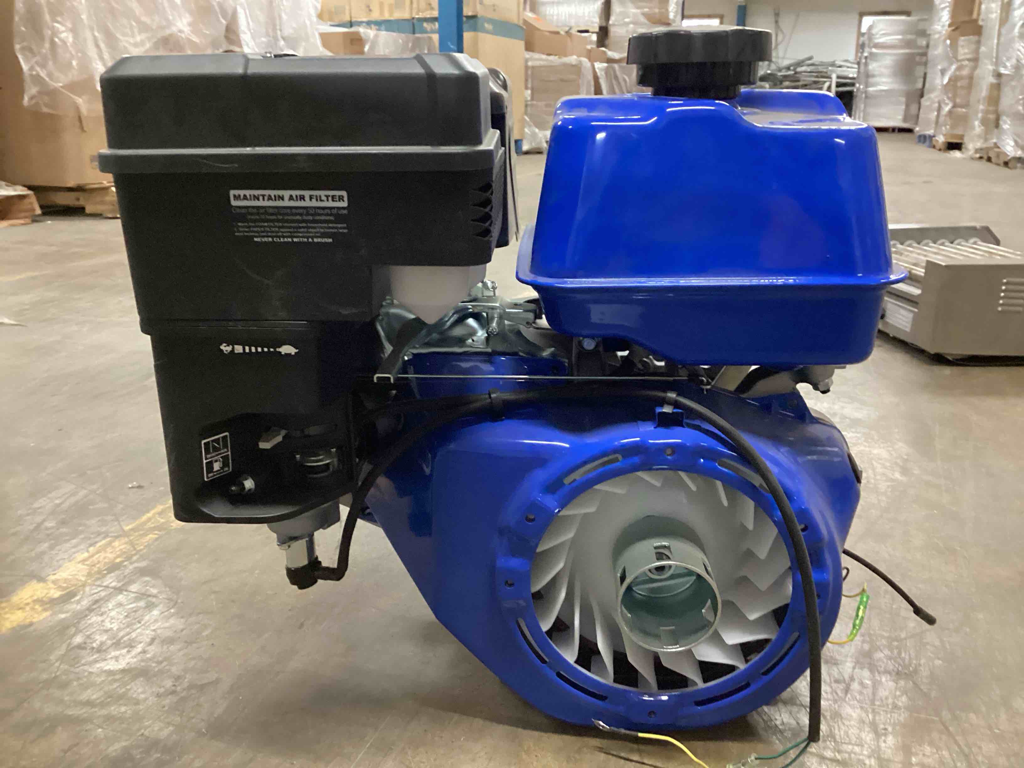 Condition photo showing As Is for DuroMax Recoil Start Gasoline Engine