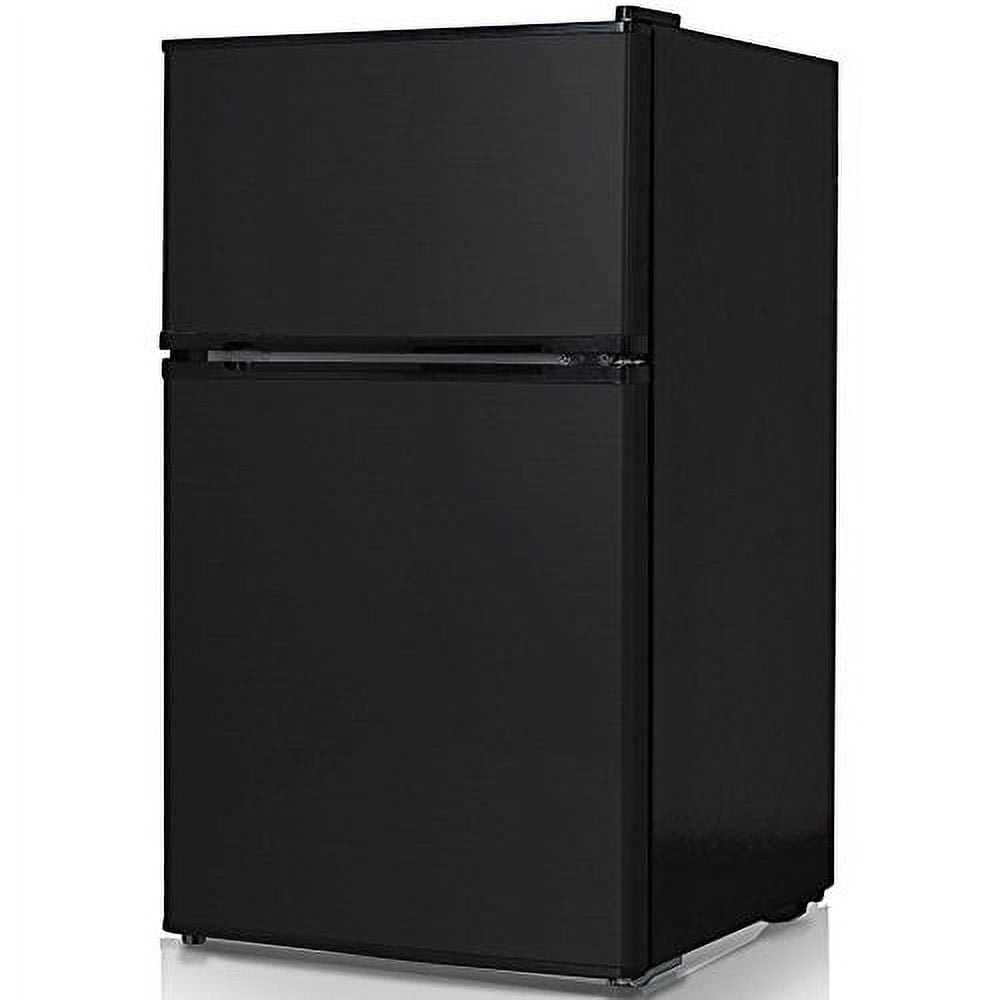 Keystone Energy Star 3.1 Cu FtTwo Door Mini Fridge KSTRC312CB, Black
