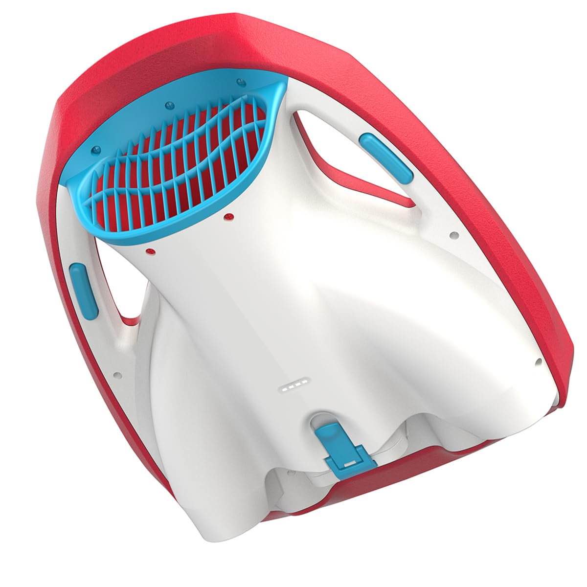 nautica seascooter pool surfer, enclosed propeller, dual thrust channels, lithium-ion battery, 75-minute runtime, 2.8 mph speed, ergonomic design, rechargeable
