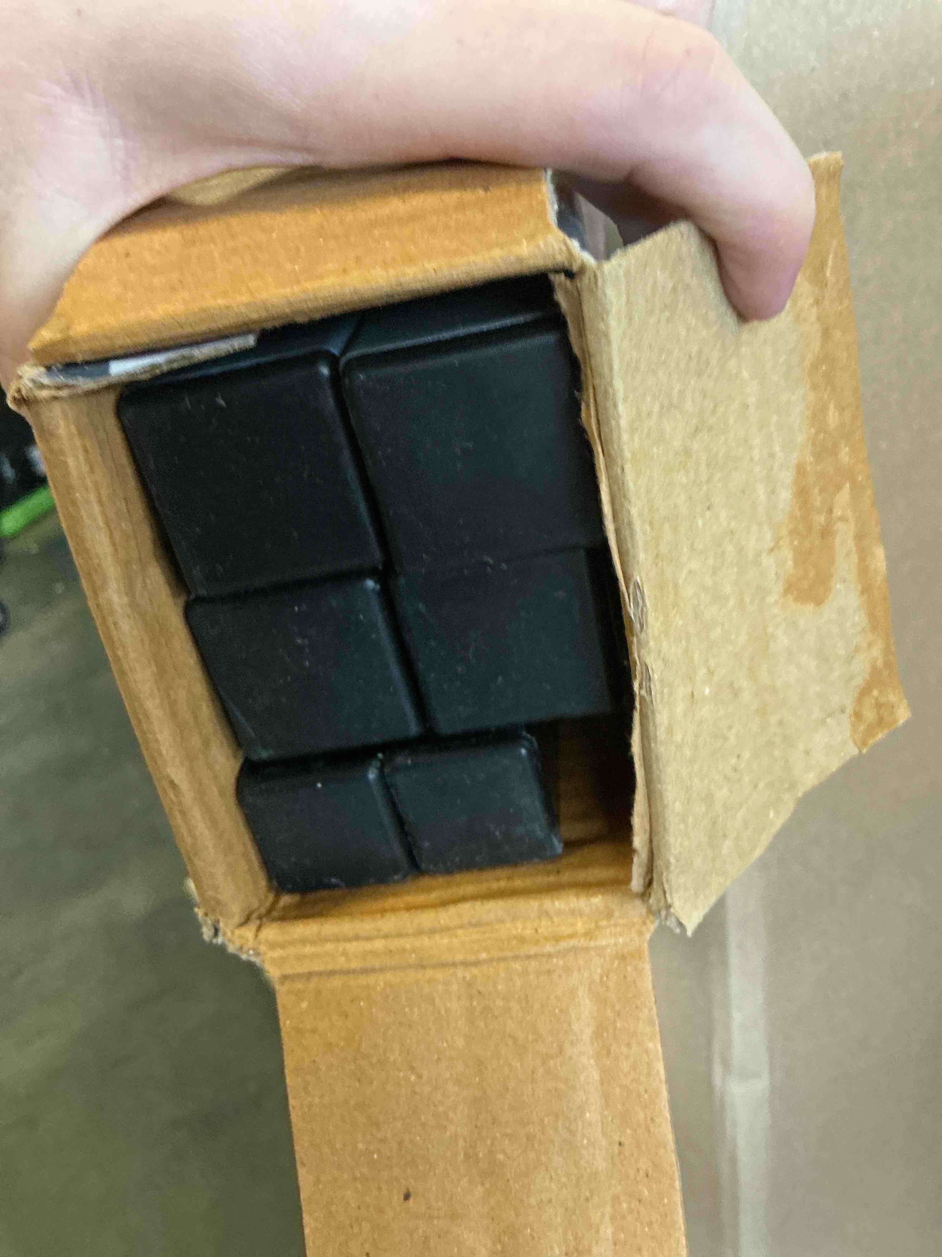 Bora Portamate Wood Rack 6 Tier Wall Mounted Gray/black