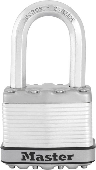 Master Lock M5XDLF Magnum Heavy Duty Padlock with Key, 1 Pack