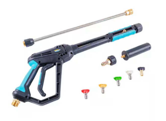 blue hawk 4000 psi pressure washer gun kit