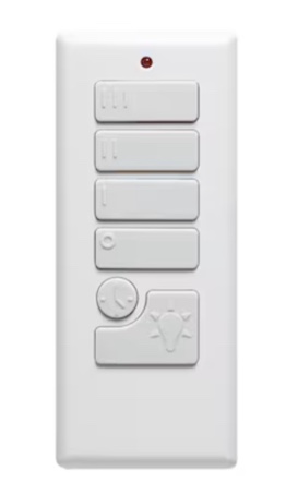 Harbor Breeze 40837 Off-White Handheld Universal Ceiling Fan Remote Control