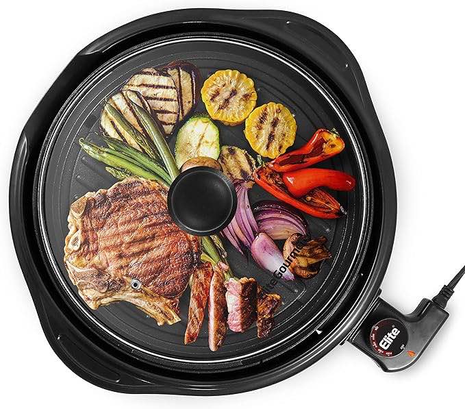 Elite Gourmet 11" Electric Indoor Grill