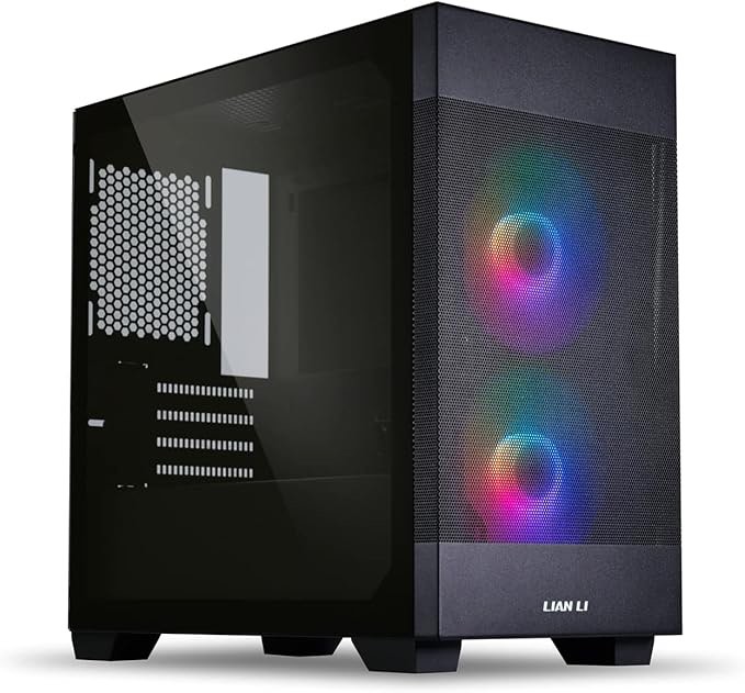 Lian Li Lancool 205M Gaming PC Case - Black