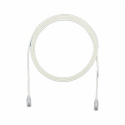 PANDUIT | UTP28SP38 Cat6 UTP 28AWG CM/LSZH Cable Assembly, Off White, 38 Foot