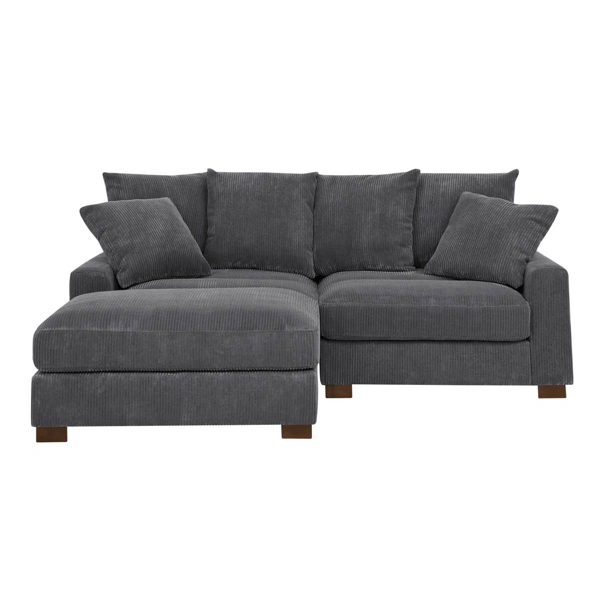 SEE DESCRIPTION 3- Piece Corduroy Sectional By Latitude Run®