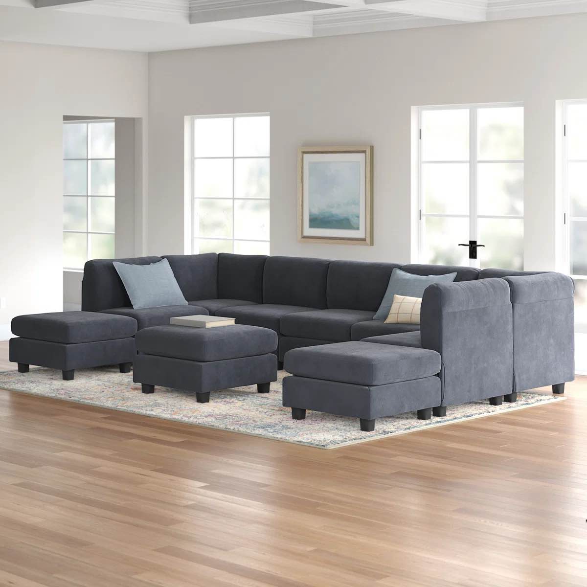 SEE DESCRIPTION Barnum 10 - Piece Upholstered Sectional By Three Posts™