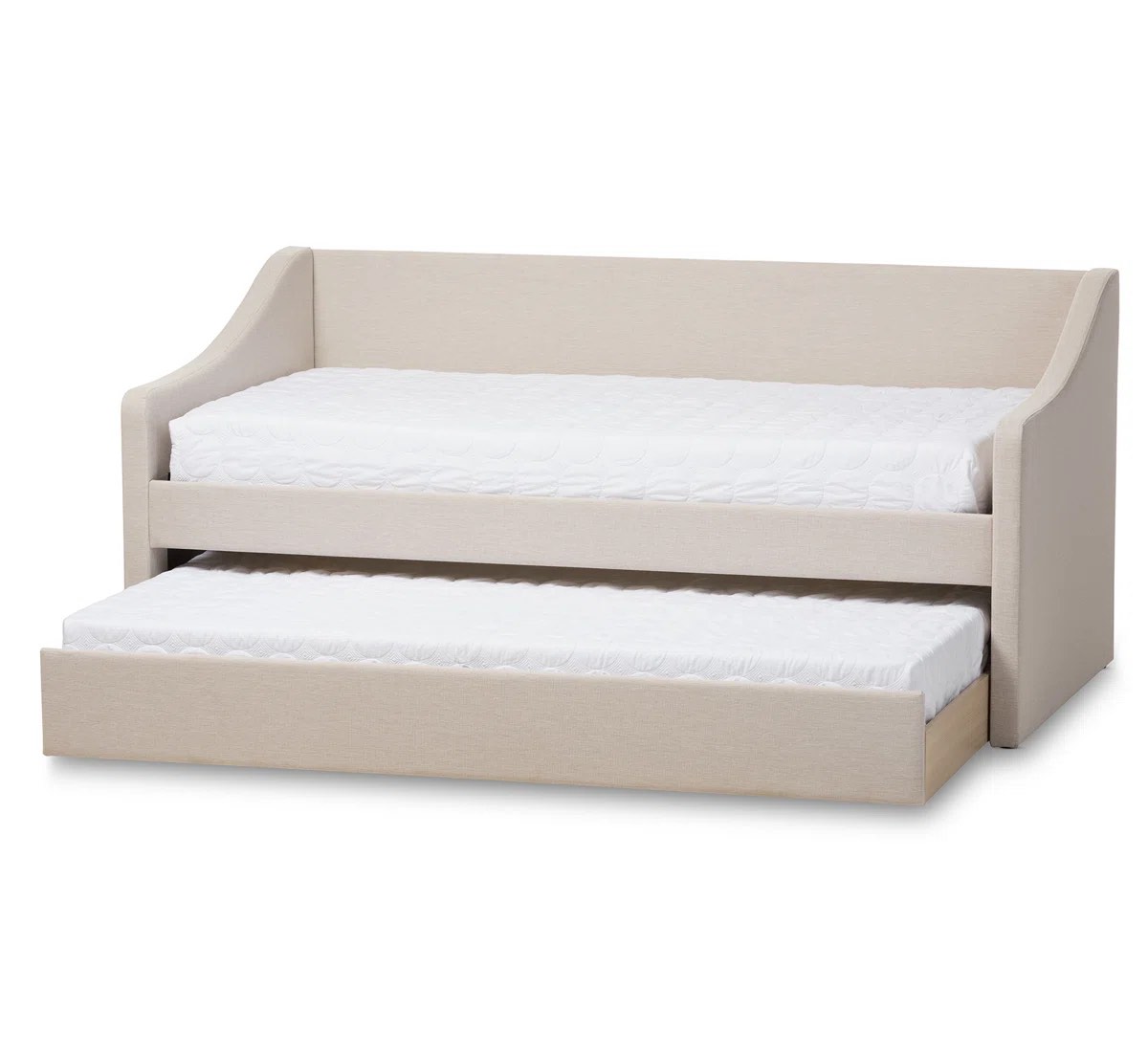 SEE DESCRIPTION Erek Upholstered Daybed with Trundle By Lark Manor™