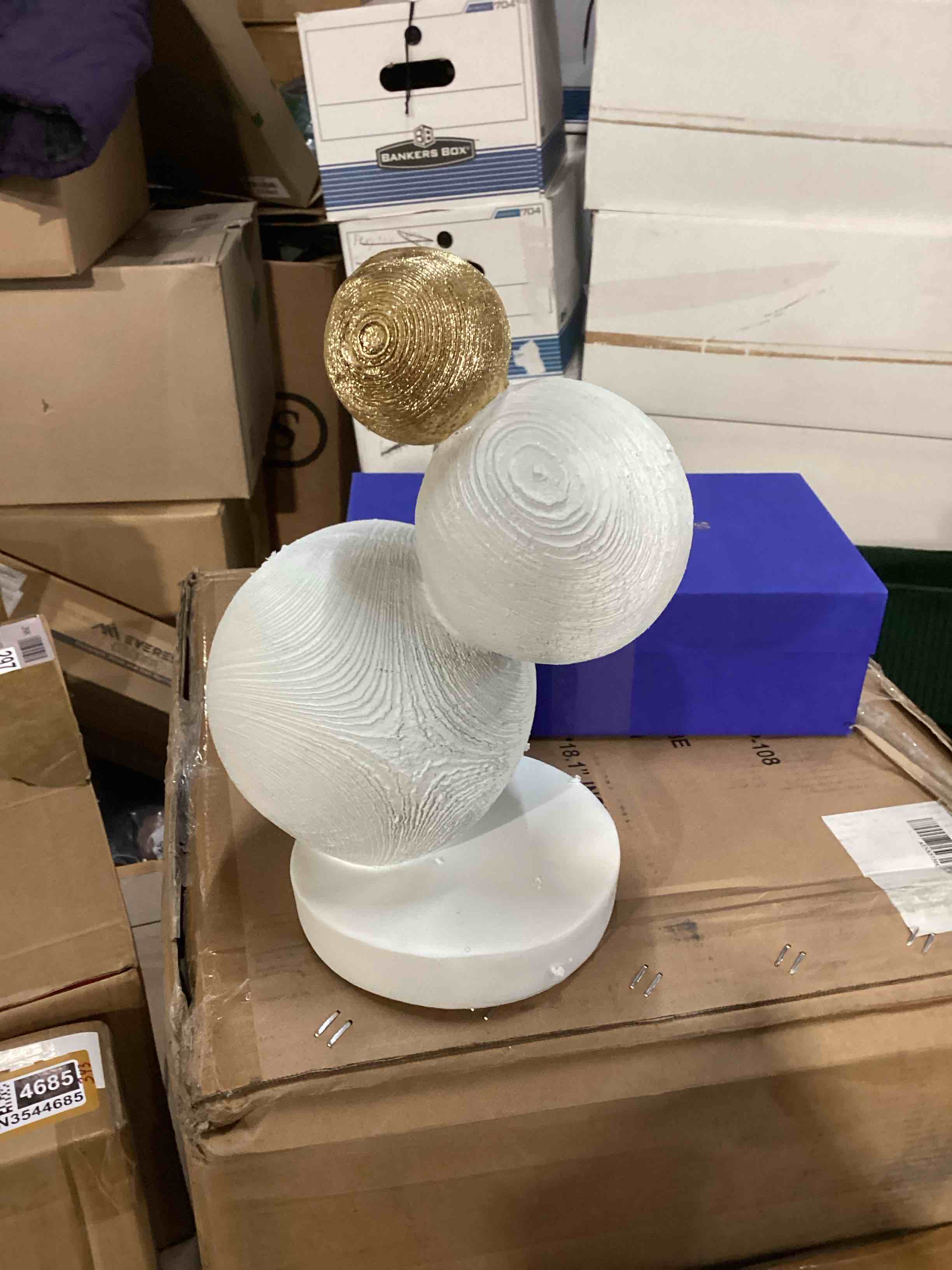 Modern Sphere Cluster Sculptures Decorative By Wrought Studio™