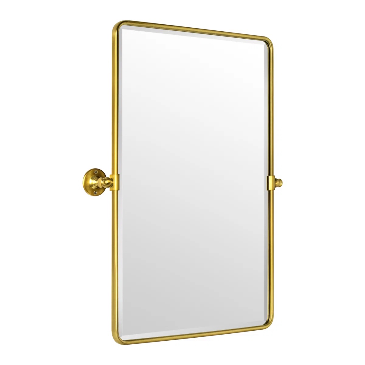 Woodvale Metal Framed Wall Mounted Bathroom / Vanity Mirror 35x23” By Red Barrel Studio®