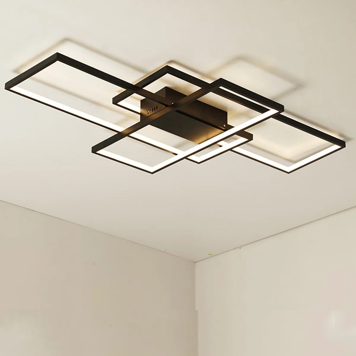 Arlyn 3 - Light LED Flush Mount, Black By Brayden Studio®