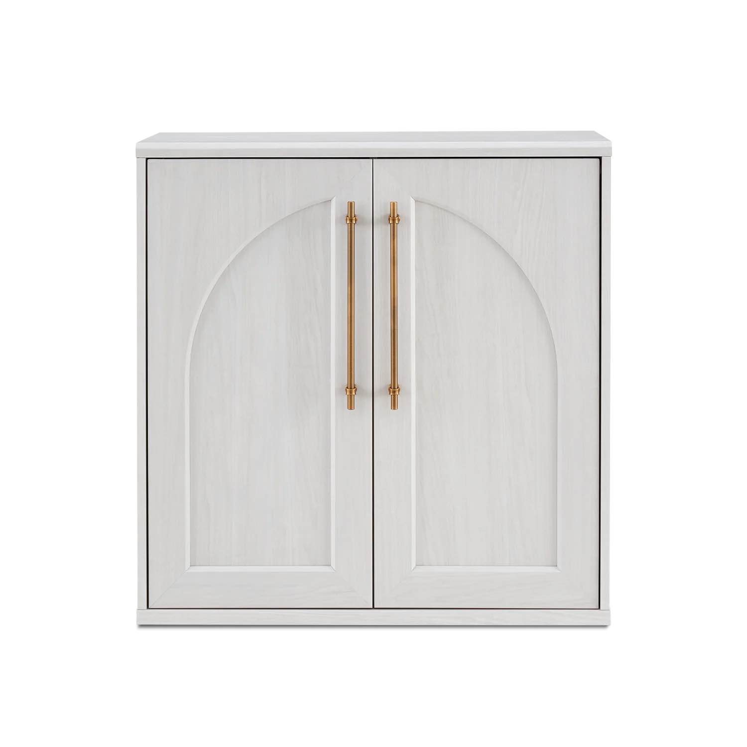 Blake Modular Storage Cabinet Arched, White Oak PD2003-WH