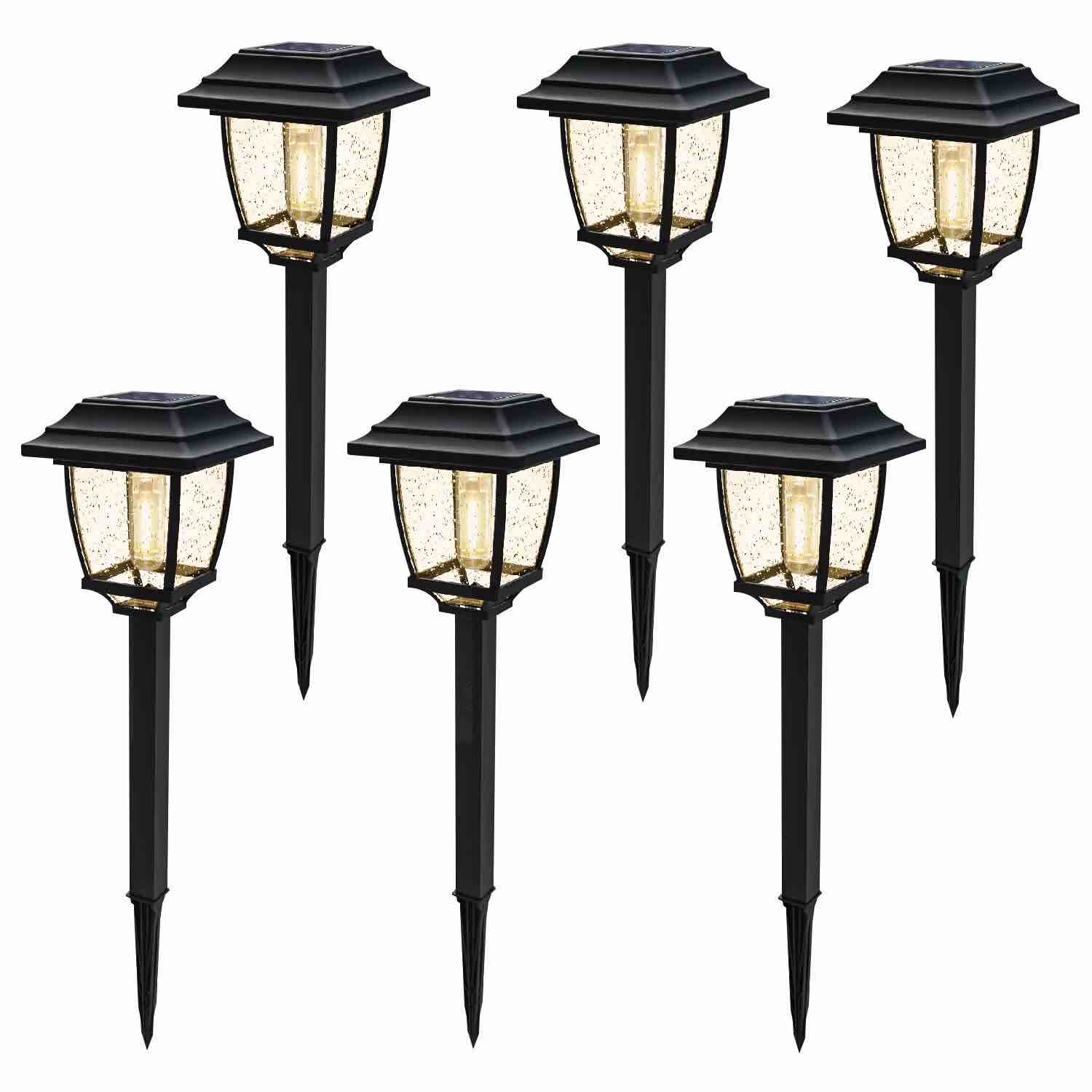Deck Impressions San Trope Solar Path Lights, 6-Pack