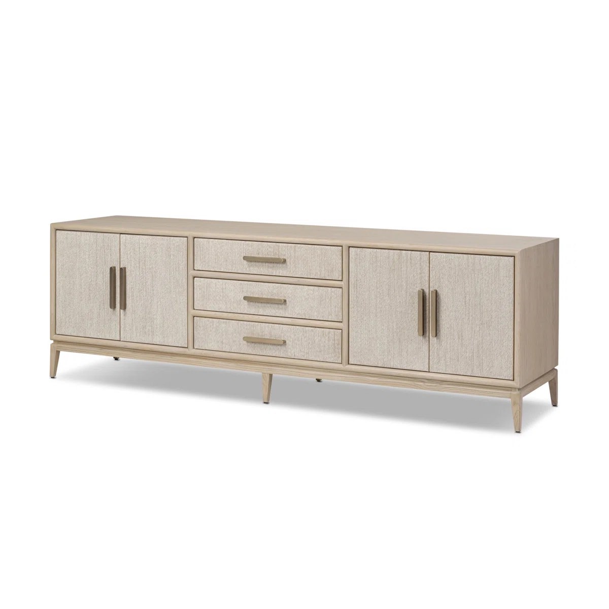 Jake Media Console- Solid, Natural