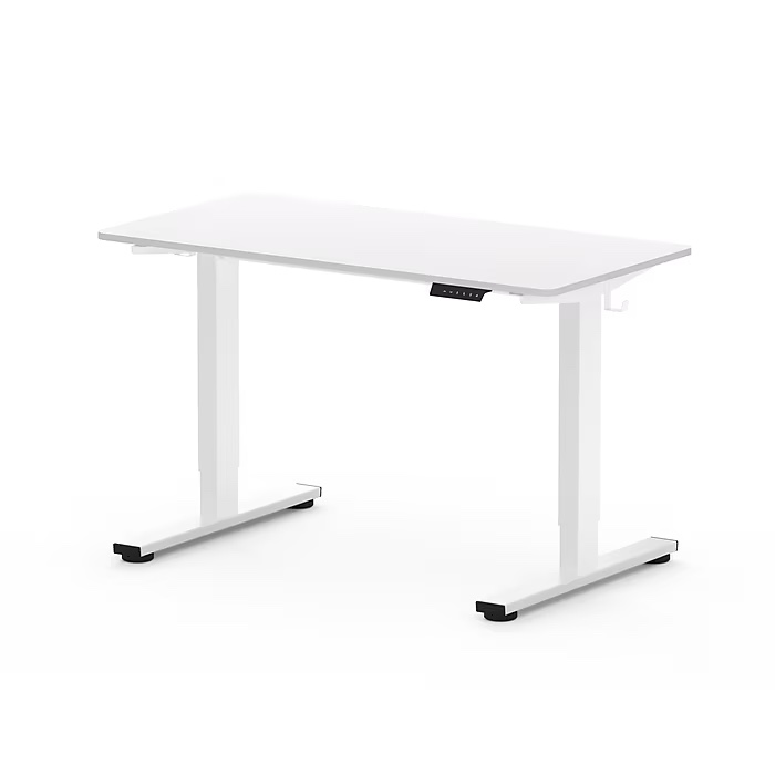 SEE DESCRIPTION FlexiSpot E2 48"W Electric Rectangular Adjustable Standing Desk, White (E2WE4830W) 