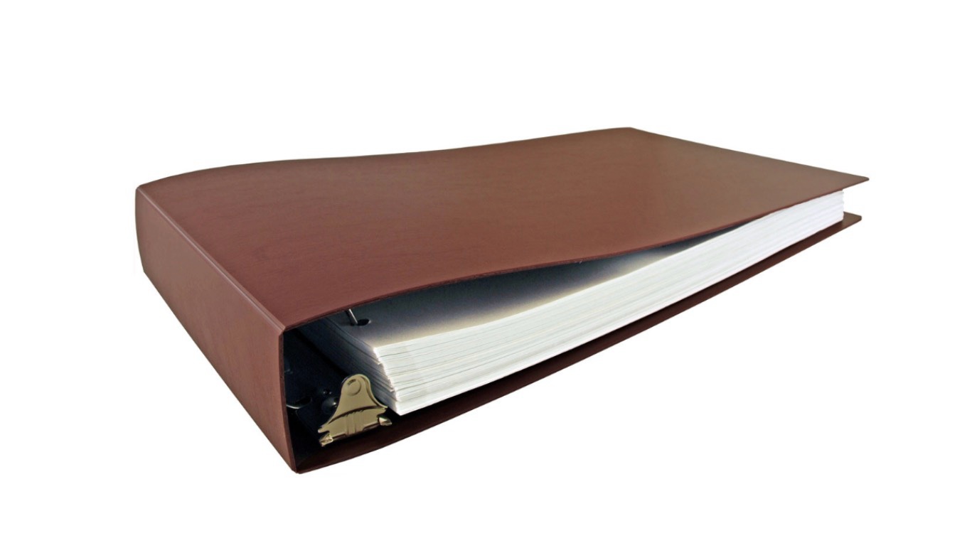 Quill Corporation # 541432 11X17 Appointment Book 7 Ring 2” Binders