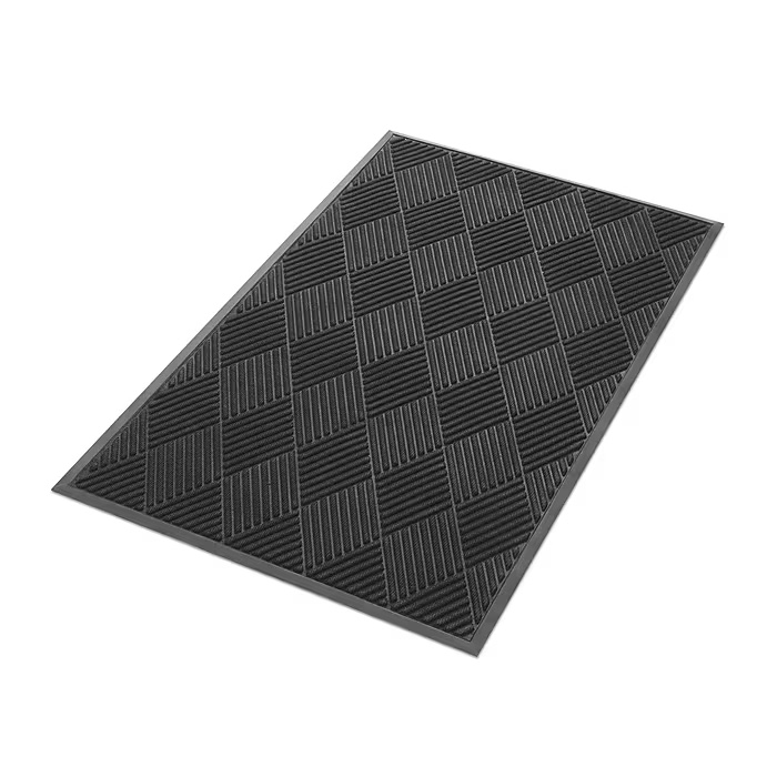 Coastwide Professional™ Commercial Wiper/Scraper Floor Mat, 3' x 5', Charcoal (CW23068)