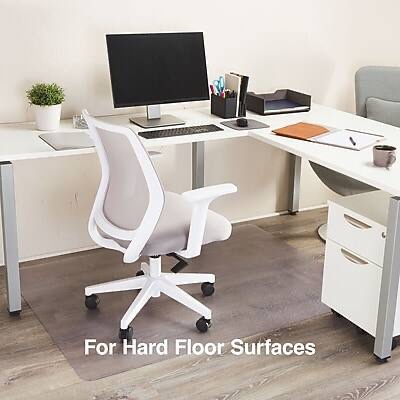 Staples - Hard Floor Chair Mat, 46" x 60'', (20230-CC) - Clear