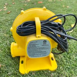 INTERTEK Z-60 YELLOW 650-WATT ELECTRIC INDOOR/OUTDOOR BLOWER FAN BOUNCE HOUSE