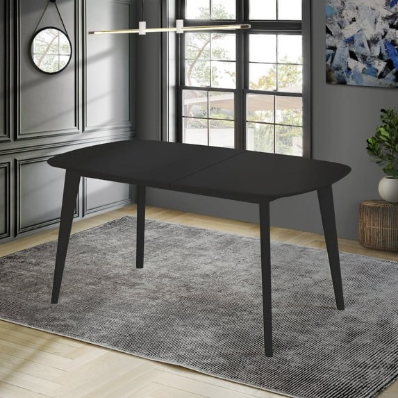 Castle Place Contemporary 59"L Wooden Indoor Dining Table