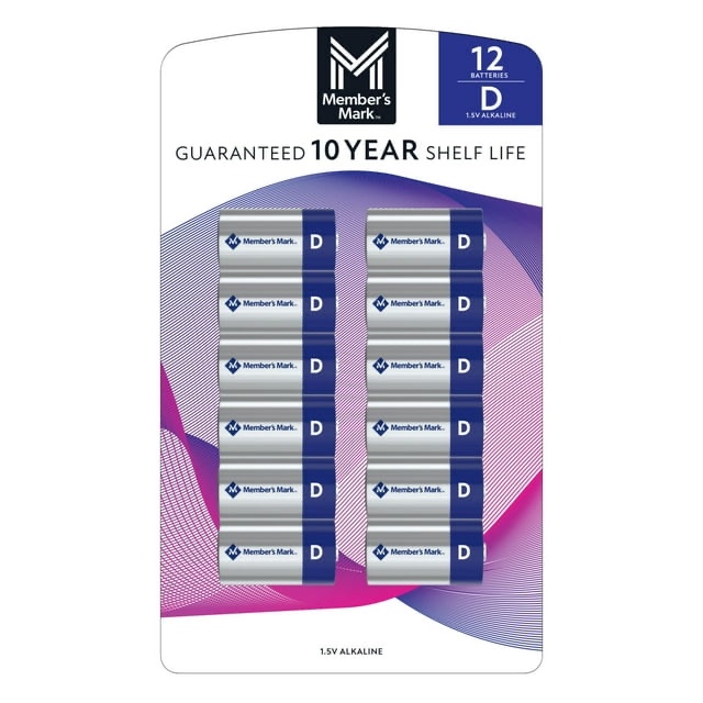 Mark Member's Mark D Alkaline Batteries 11