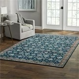 Member's Mark Everwash Washable Area Rug, 6'6"x 9'6", Assorted Colors
