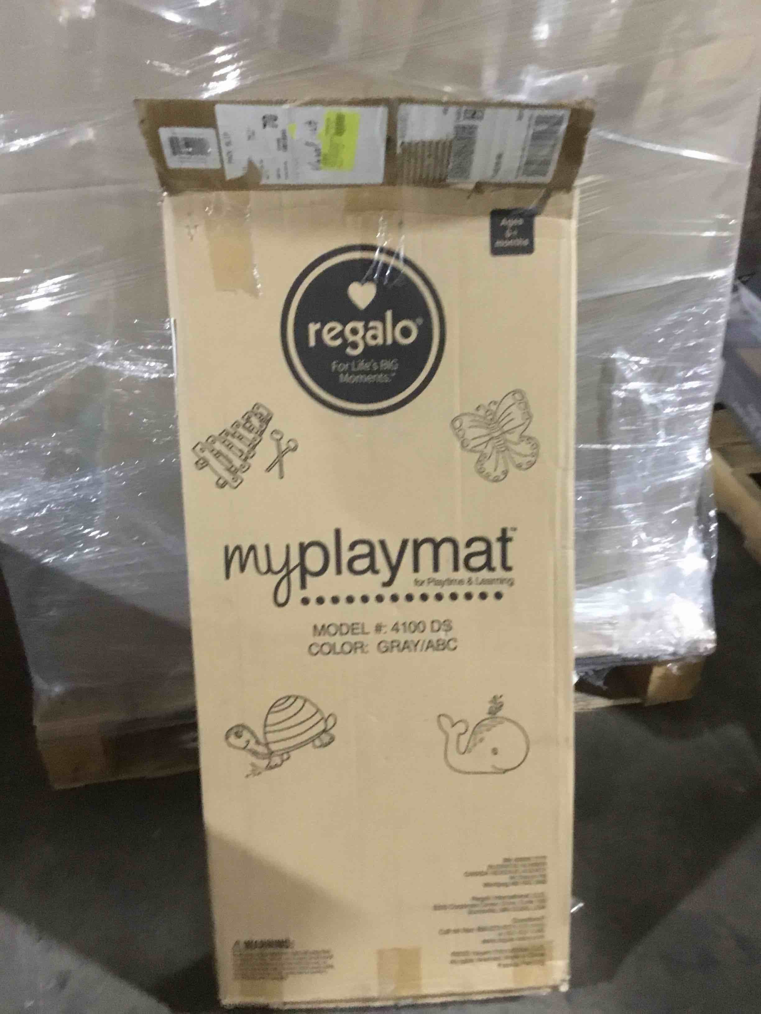 Alphabet Play Mat for Babies and Toddlers, Alphabet Animal and Object Learning Mat, Non