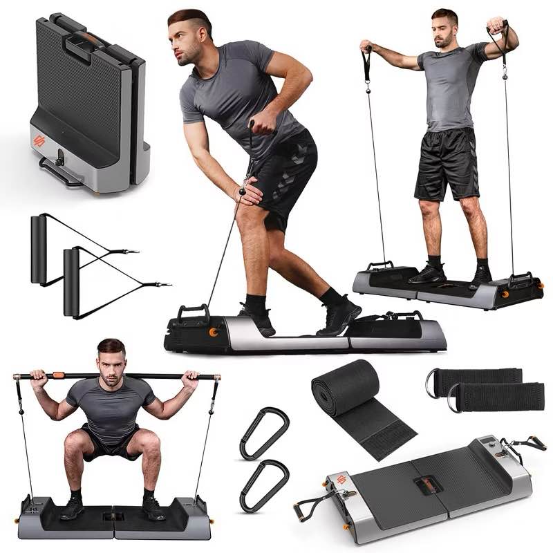 SQUATZ Apollo Foldable Fitness Board Push-Up Workout System
