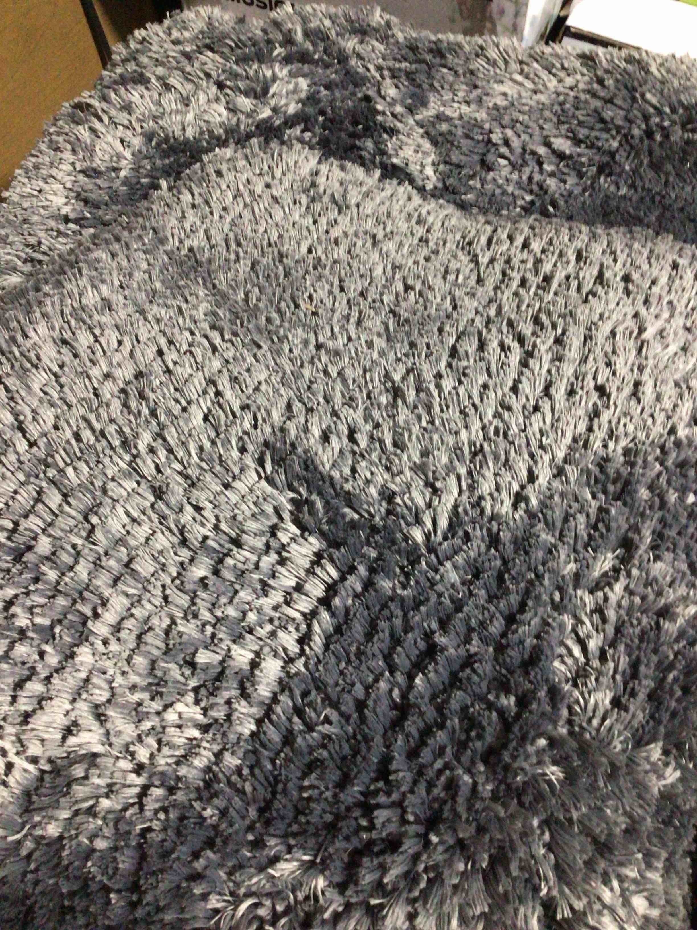 Walensee Bathroom Rug, Non Slip Bath Mat (16 x 24, Grey) Water Absorbent Soft Microfiber Shaggy Mat Machine Washable, Thick Plush Rugs for Shower Visit the Walensee Store