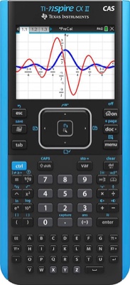 Texas Instruments TI-Nspire CX II CAS Color Graphing Calculator with Student Software (PC/Mac) 320 x 240 pixels (3.2" diagonal)