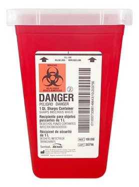 Container Container For Rpbi Punzocutting 1 Lt 1 Pz