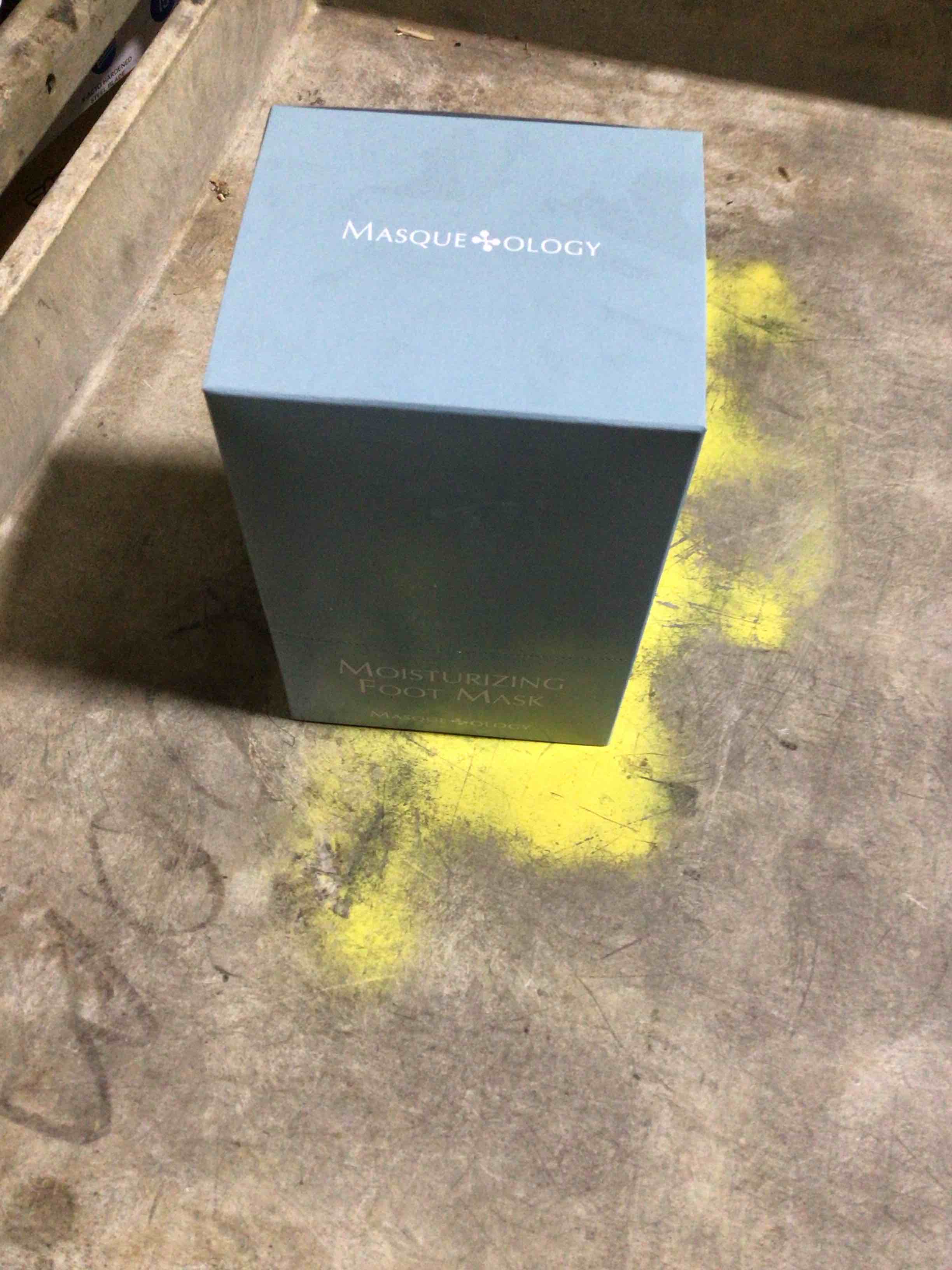 Masqueology Moisturizing Foot Masks, 0.6 oz, 3 count