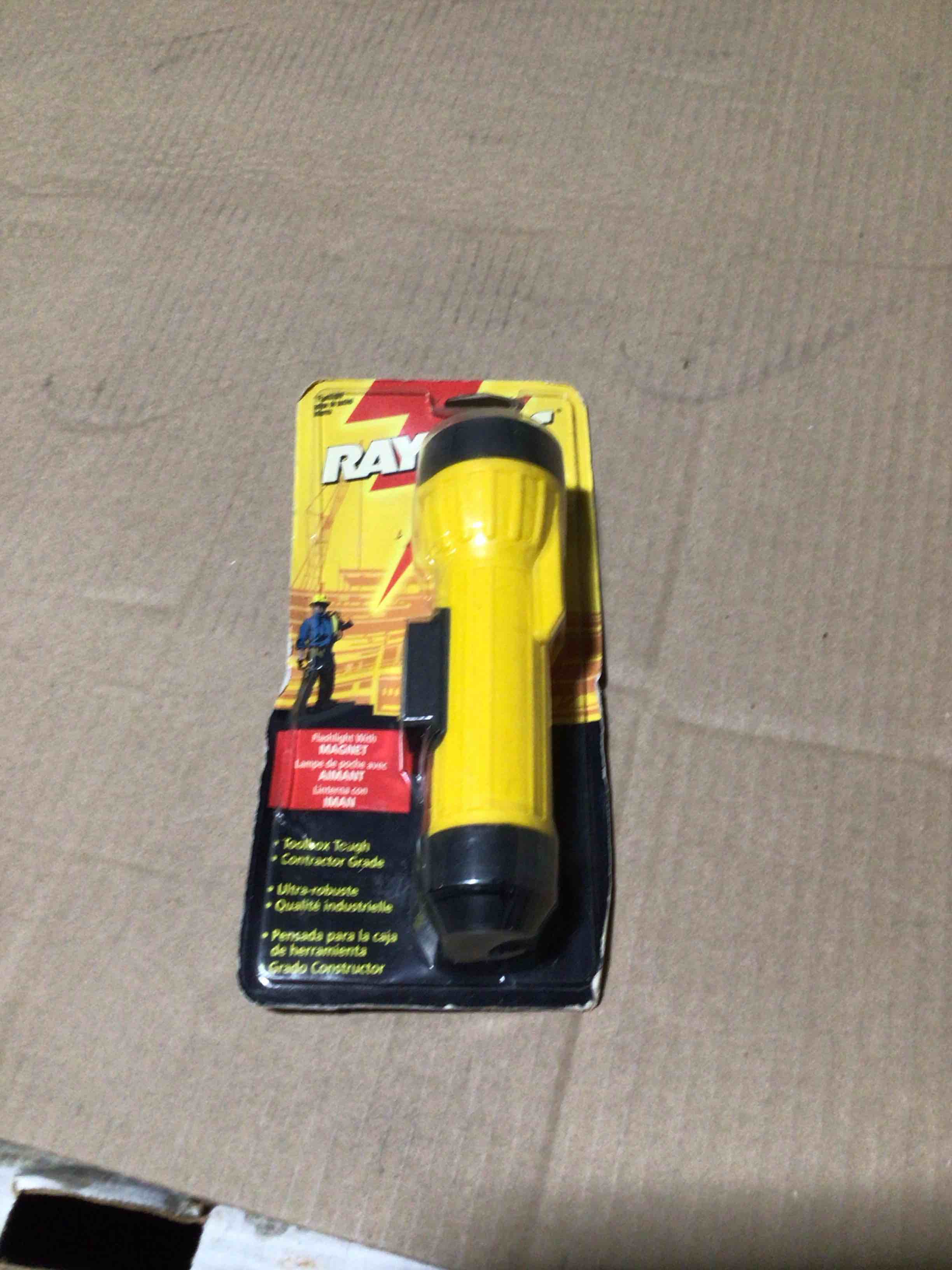 Rayovac 620-IN2-KMLC 2D Flashlight With Krypton Bulb & Magnet, 2D Flashlight With Krypton Bulb And Magnet