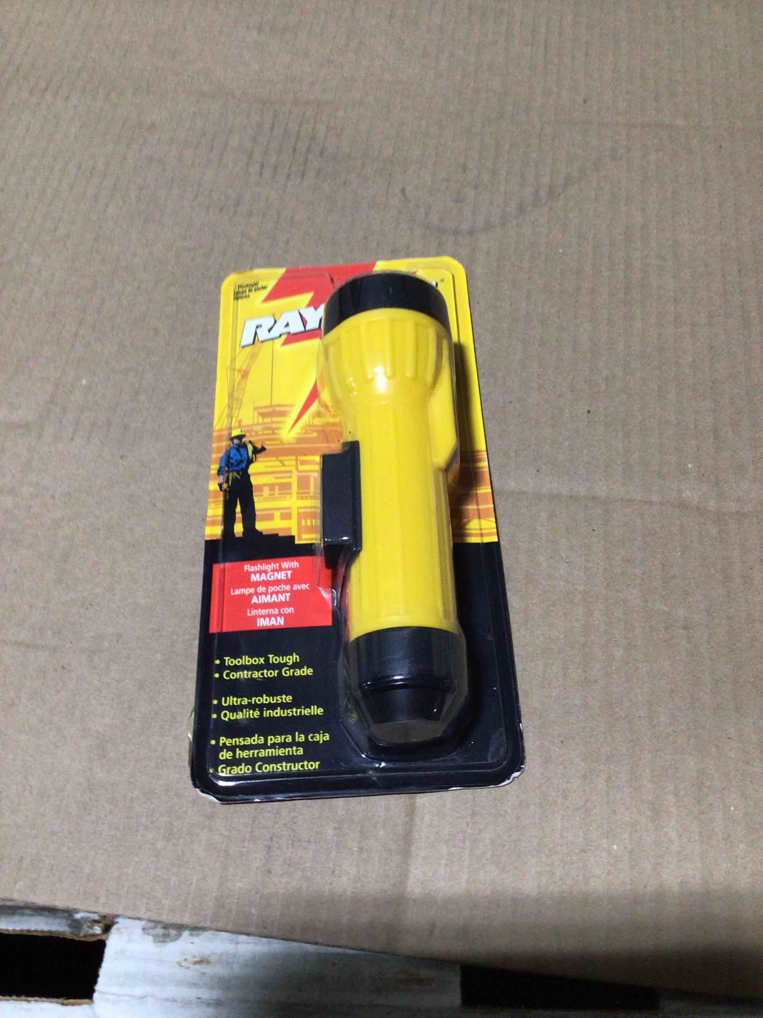 Rayovac 620-IN2-KMLC 2D Flashlight With Krypton Bulb & Magnet, 2D Flashlight With Krypton Bulb And Magnet