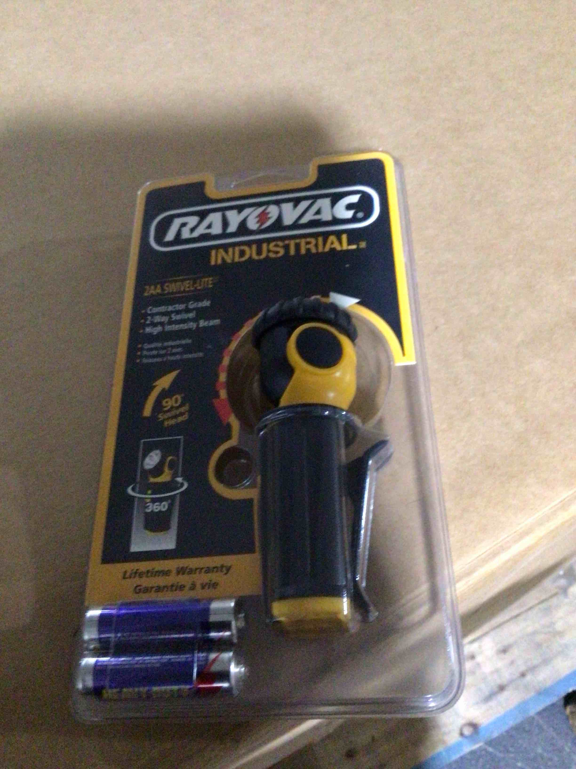 Rayovac Flashlight 2 Aa