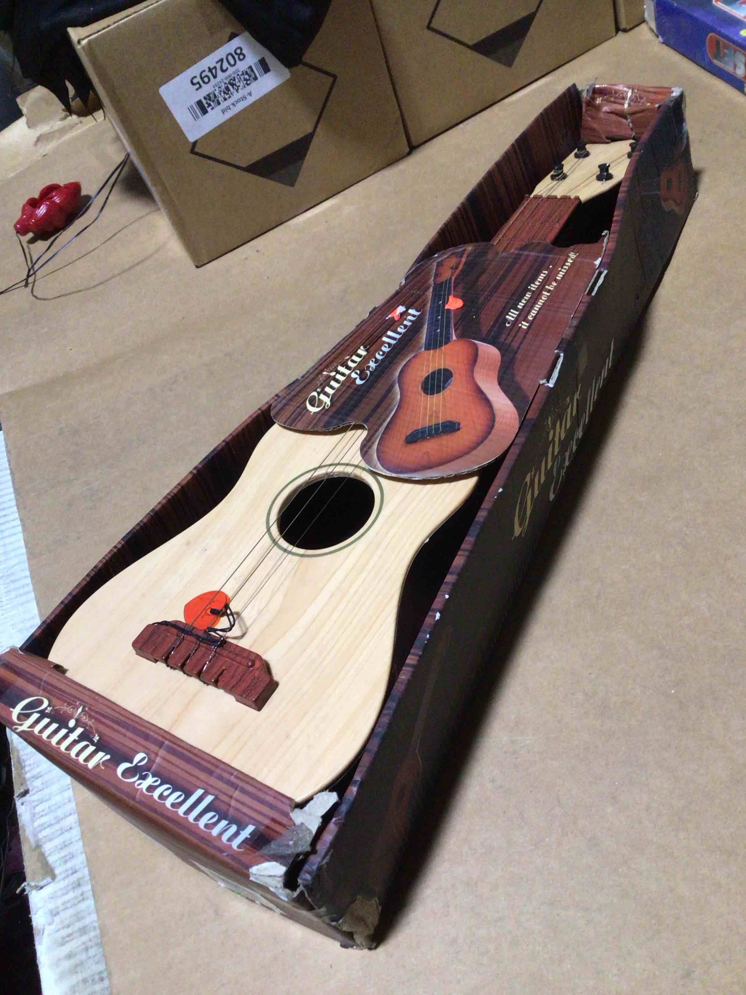 Classical Acoustic Guitar Toy for Kids with Vibrant Sounds and Tunable Strings